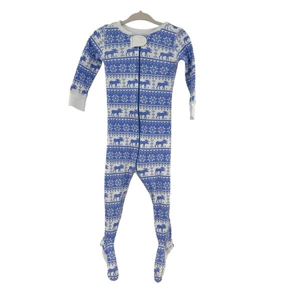 The Beaufort Bonnet Company Knox's Night Night Sleeper Frosty Fair Isle 12-18M